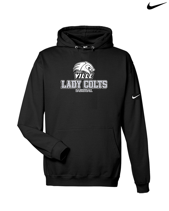 Campus HS Girls Basketball Shadow 2 - Nike Club Fleece Hoodie