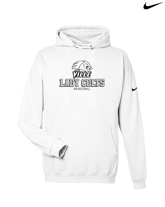 Campus HS Girls Basketball Shadow 2 - Nike Club Fleece Hoodie
