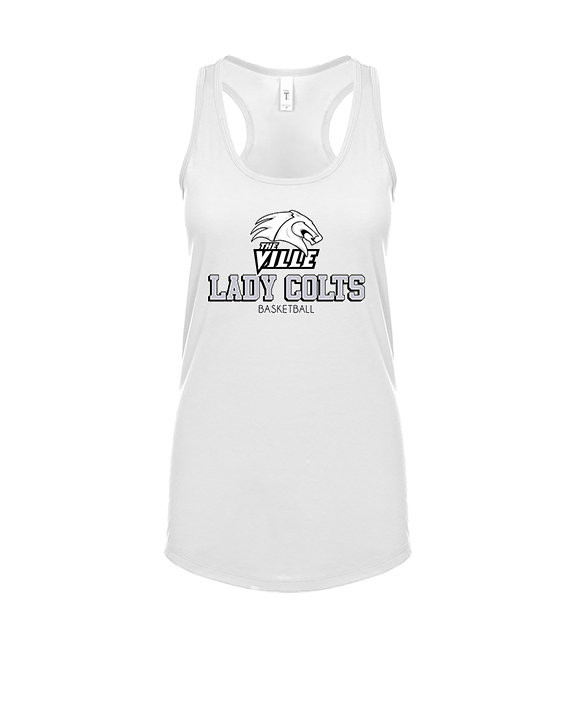 Campus HS Girls Basketball Shadow 2 - Womens Tank Top