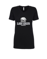 Campus HS Girls Basketball Shadow 2 - Womens Vneck