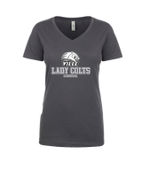 Campus HS Girls Basketball Shadow 2 - Womens Vneck