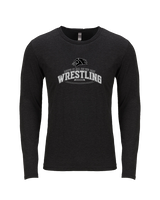 Campus HS Girls Wrestling Leave It - Tri-Blend Long Sleeve