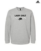 Campus HS Girls Wrestling Nation - Mens Adidas Crewneck