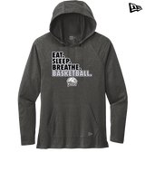 Campus HS Girls Basketball Eat Sleep 2 - New Era Tri-Blend Hoodie