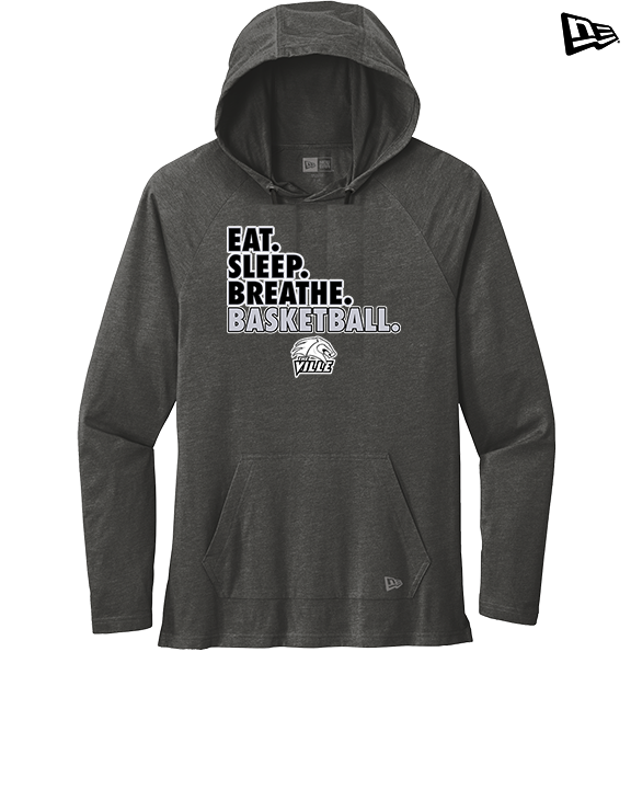 Campus HS Girls Basketball Eat Sleep 2 - New Era Tri-Blend Hoodie