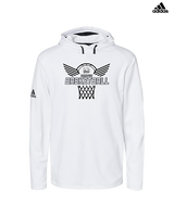 Campus HS Girls Basketball Nothing But Net 2 - Mens Adidas Hoodie
