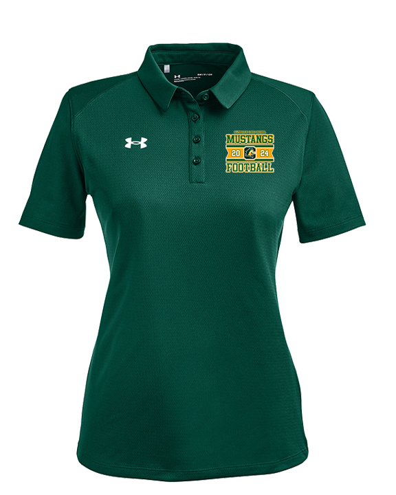 Capuchino HS Football Stamp - Under Armour Ladies Tech Polo