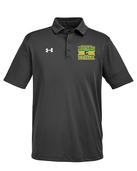 Capuchino HS Football Stamp - Under Armour Mens Tech Polo