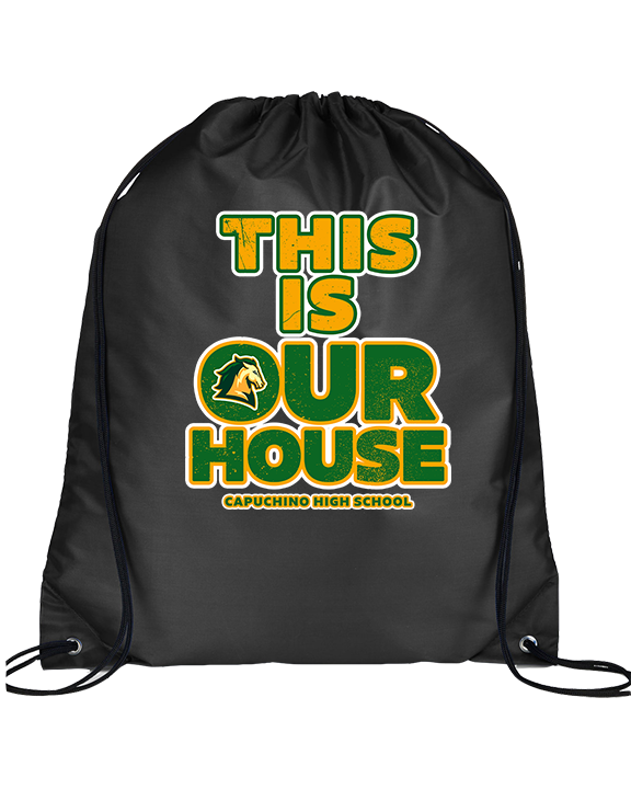 Capuchino HS Football TIOH - Drawstring Bag
