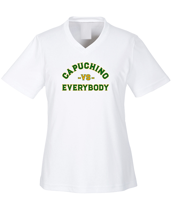 Capuchino HS Football Vs Everybody - Womens Performance Shirt
