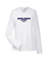 Carlsbad HS Girls Basketball Design - Womens Performance Longsleeve
