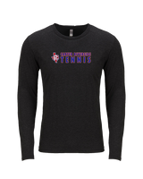 Carter Riverside HS Tennis Basic - Tri-Blend Long Sleeve
