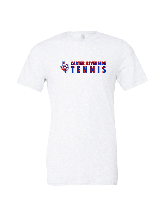 Carter Riverside HS Tennis Basic - Tri-Blend Shirt