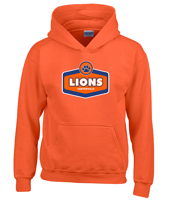 Carterville HS Softball Board - Youth Hoodie