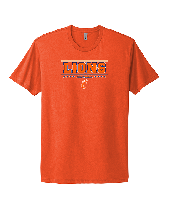 Carterville HS Softball Border - Mens Select Cotton T-Shirt