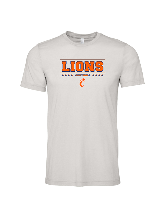 Carterville HS Softball Border - Tri-Blend Shirt