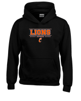 Carterville HS Softball Border - Youth Hoodie