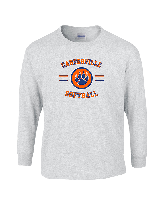 Carterville HS Softball Curve - Cotton Longsleeve