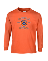 Carterville HS Softball Curve - Cotton Longsleeve