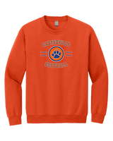 Carterville HS Softball Curve - Crewneck Sweatshirt