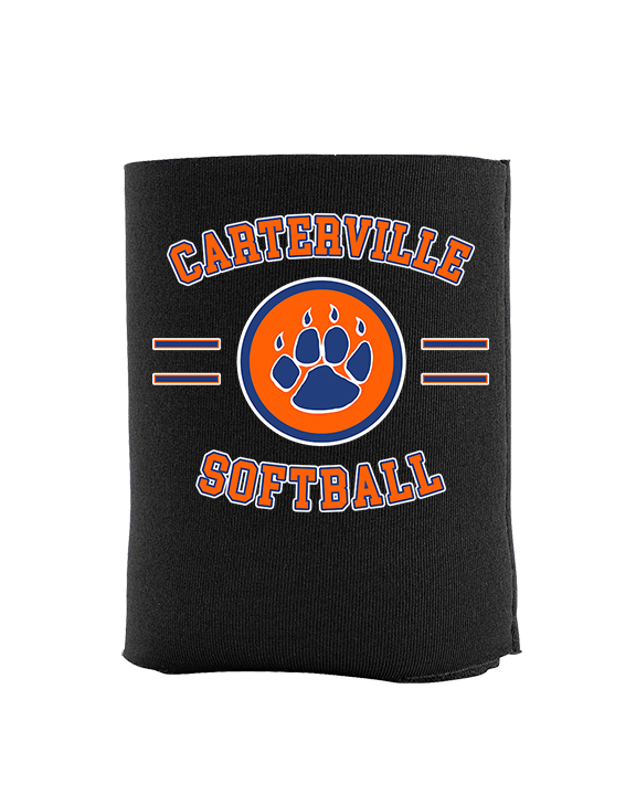 Carterville HS Softball Curve - Koozie