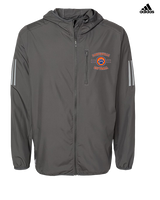 Carterville HS Softball Curve - Mens Adidas Full Zip Jacket