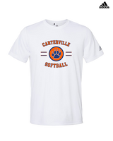Carterville HS Softball Curve - Mens Adidas Performance Shirt