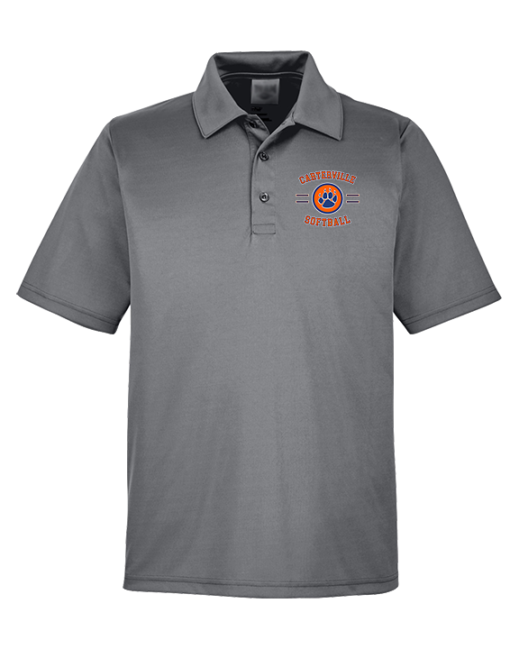 Carterville HS Softball Curve - Mens Polo