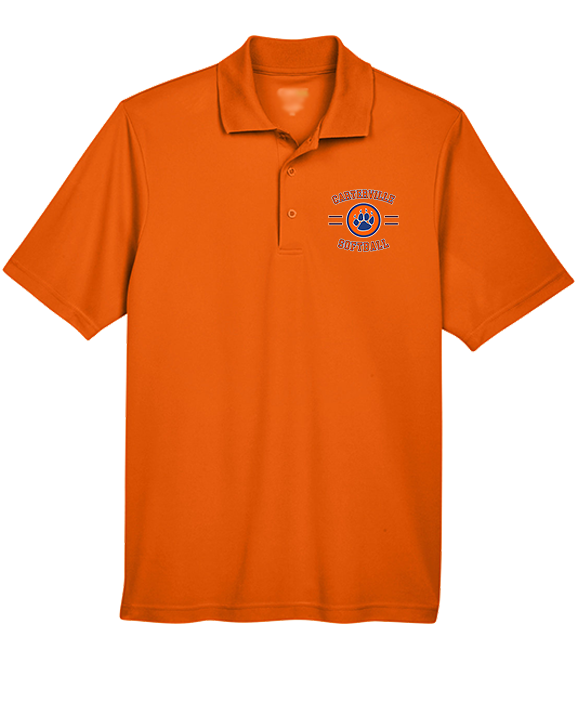 Carterville HS Softball Curve - Mens Polo