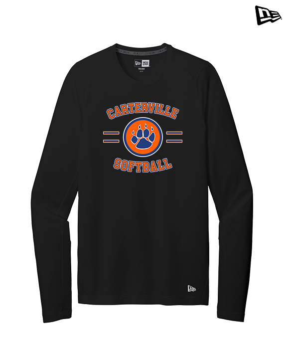 Carterville HS Softball Curve - New Era Performance Long Sleeve