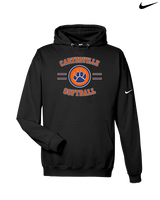 Carterville HS Softball Curve - Nike Club Fleece Hoodie