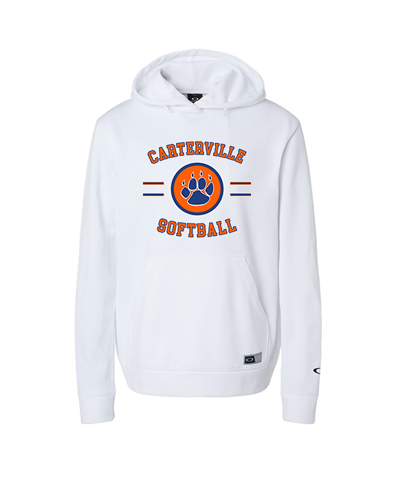 Carterville HS Softball Curve - Oakley Performance Hoodie