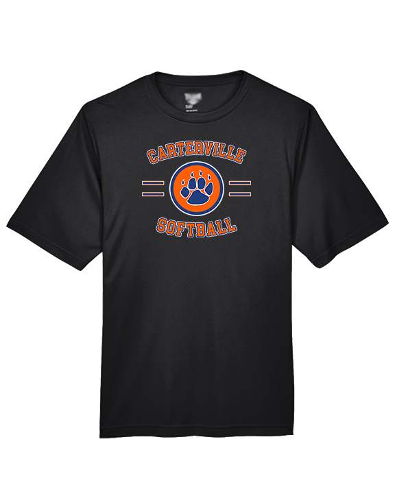 Carterville HS Softball Curve - Performance Shirt