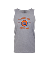 Carterville HS Softball Curve - Tank Top
