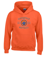 Carterville HS Softball Curve - Unisex Hoodie