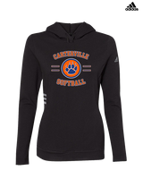 Carterville HS Softball Curve - Womens Adidas Hoodie