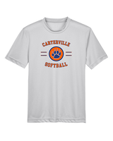 Carterville HS Softball Curve - Youth Performance Shirt