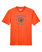 Carterville HS Softball Curve - Youth Performance Shirt
