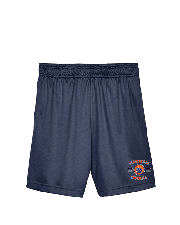 Carterville HS Softball Curve - Youth Training Shorts