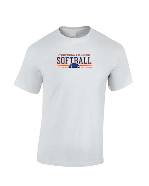 Carterville HS Softball Leave It - Cotton T-Shirt
