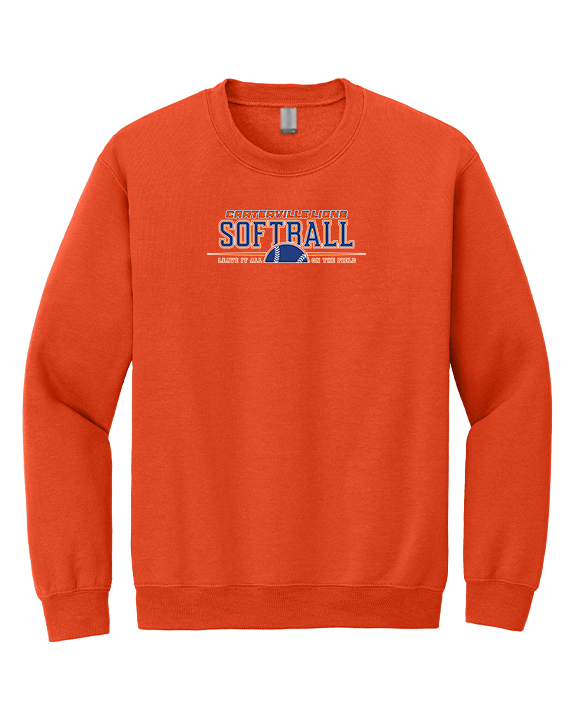 Carterville HS Softball Leave It - Crewneck Sweatshirt