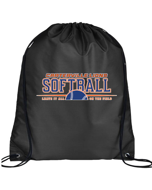 Carterville HS Softball Leave It - Drawstring Bag