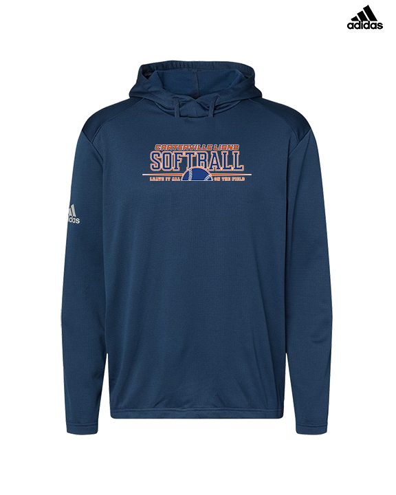 Carterville HS Softball Leave It - Mens Adidas Hoodie