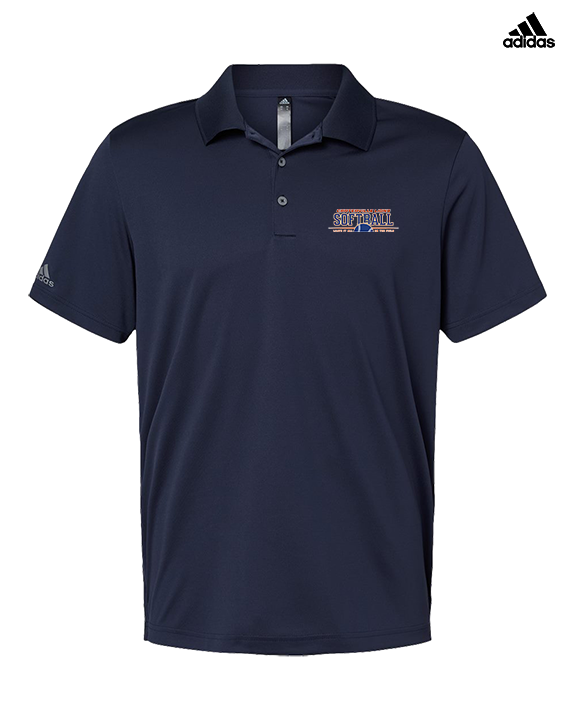 Carterville HS Softball Leave It - Mens Adidas Polo