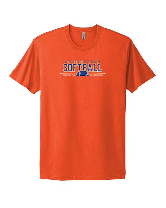 Carterville HS Softball Leave It - Mens Select Cotton T-Shirt