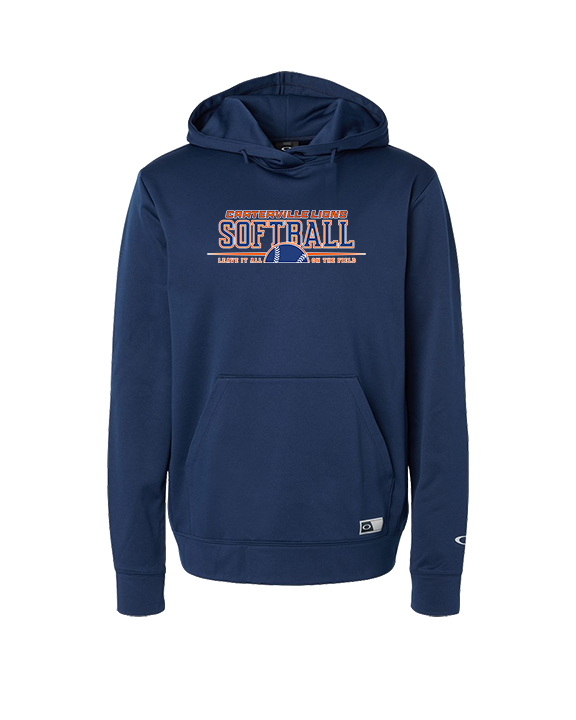 Carterville HS Softball Leave It - Oakley Performance Hoodie