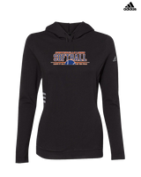 Carterville HS Softball Leave It - Womens Adidas Hoodie