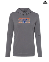 Carterville HS Softball Leave It - Womens Adidas Hoodie