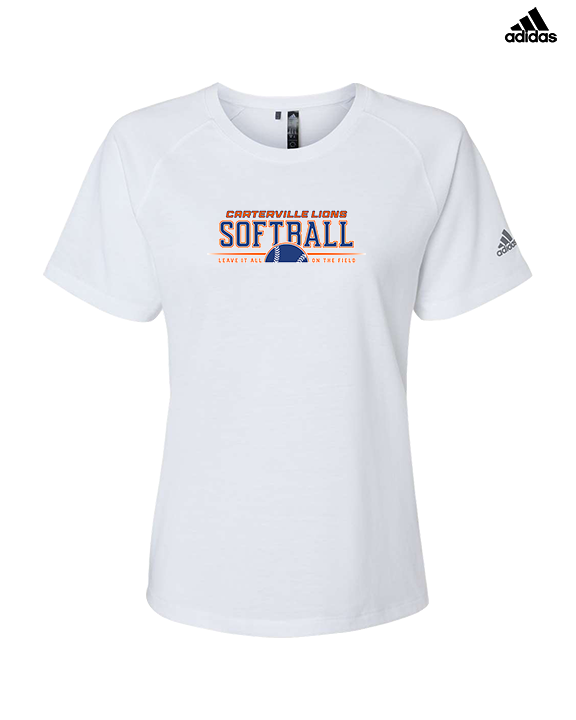 Carterville HS Softball Leave It - Womens Adidas Performance Shirt