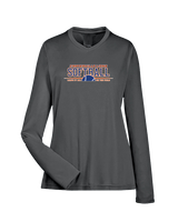 Carterville HS Softball Leave It - Womens Performance Longsleeve